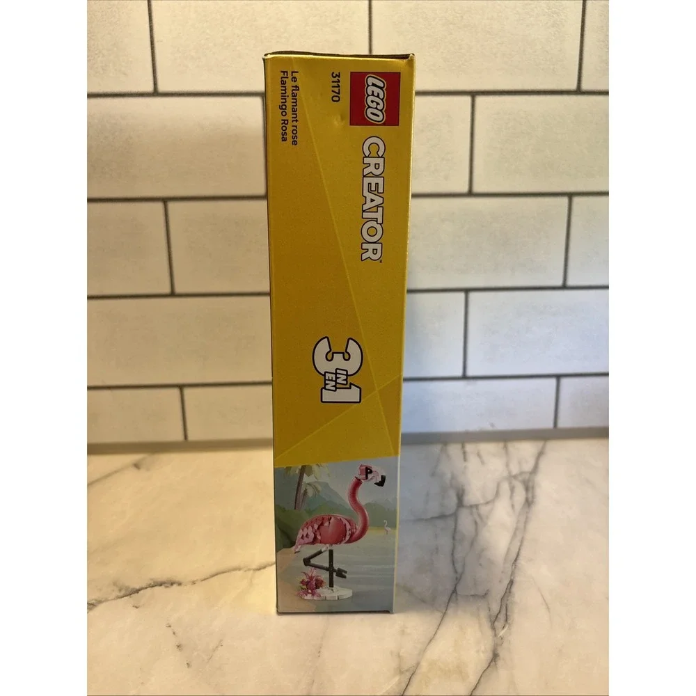 LEGO Creator 3 in 1 Wild Animals: Pink Flamingo Animal Building Toy 31170 🎁Kids
